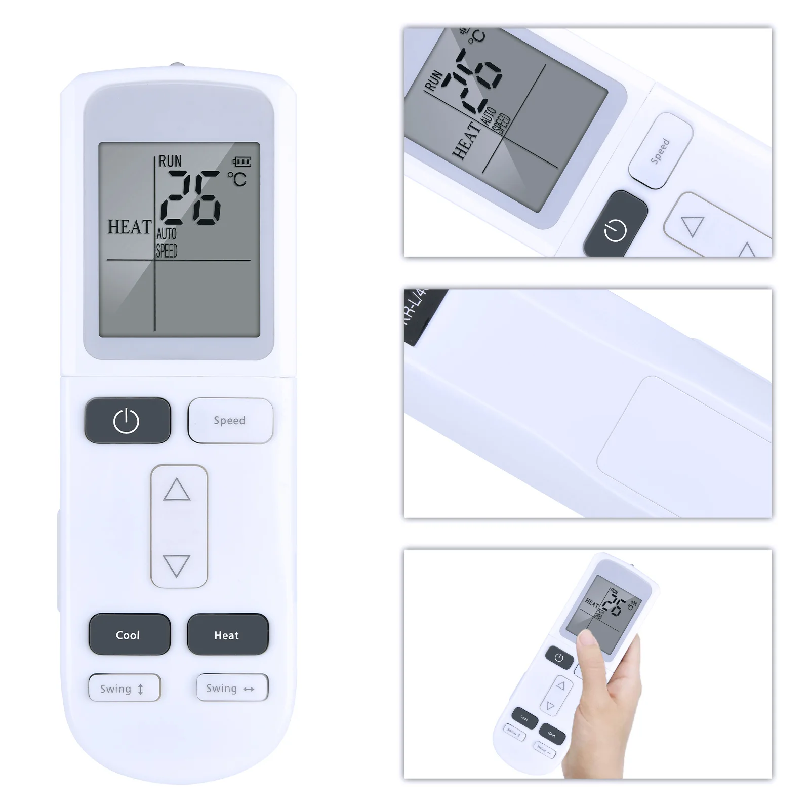 New YKR-L/401E Remote Control For AUX Whirlpool RINNAI Akai Air Conditioner