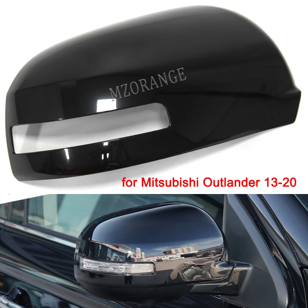 Car side Mirror Cover Trim for Mitsubishi Outlander 2013 2014 2015 2016 2017 2018 2019 2020 Rear View mirrors Shell Cap Housing