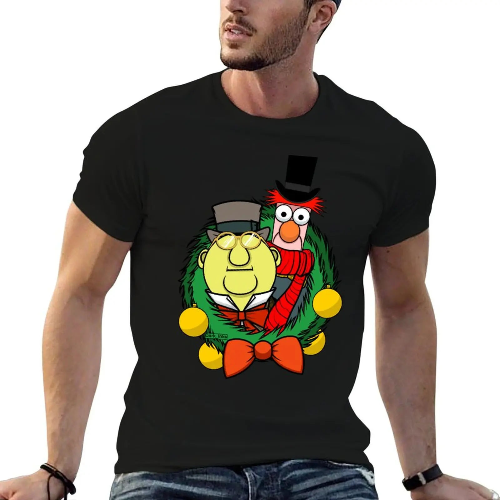Muppet Christmas Carol - T-shirt décontracté pour hommes, assorti à tout, pour collecteurs de dons caritatifs