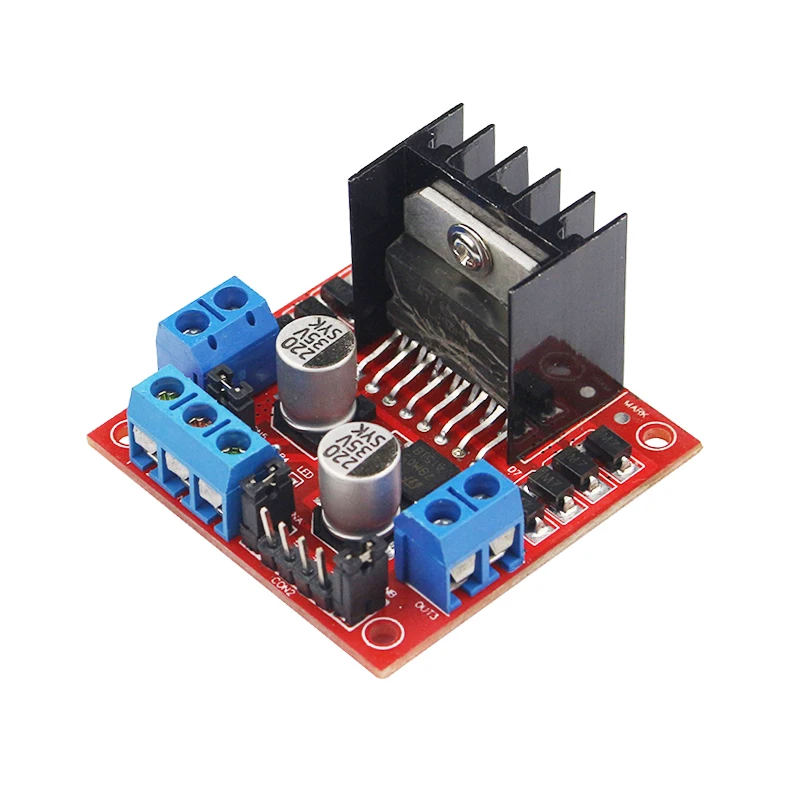 L298N Driver Board Module Dual H Bridge DC Stepper Motor for Smart Car Robot Breadboard Peltier High Power