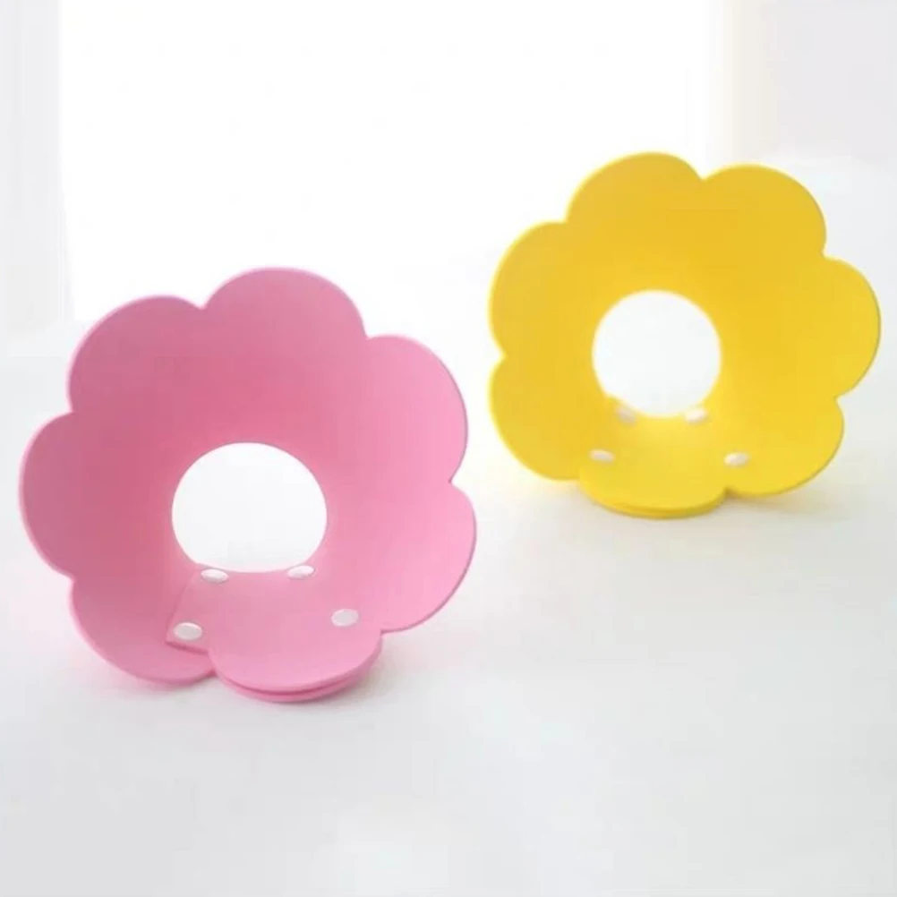 

2 Pcs Anti-licking Neck Ring Collar Anti-Bite Circle Pet Light and Thin Pink Elizabethan Operation