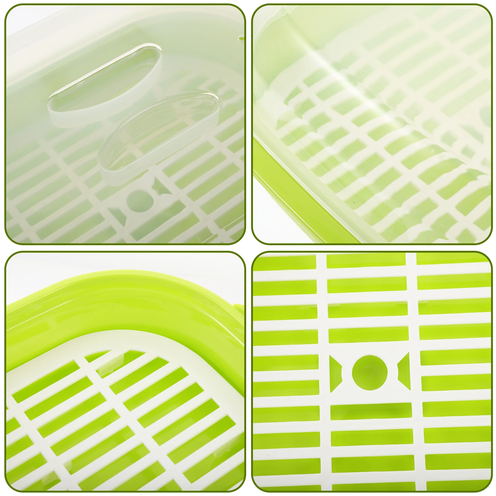 

1 шт., корзина для еды в микроволновой печи, посуда для булочек на пару, пароварка, вентиляционный барьер, термостойкая кухонная пароварка, зеленый цвет