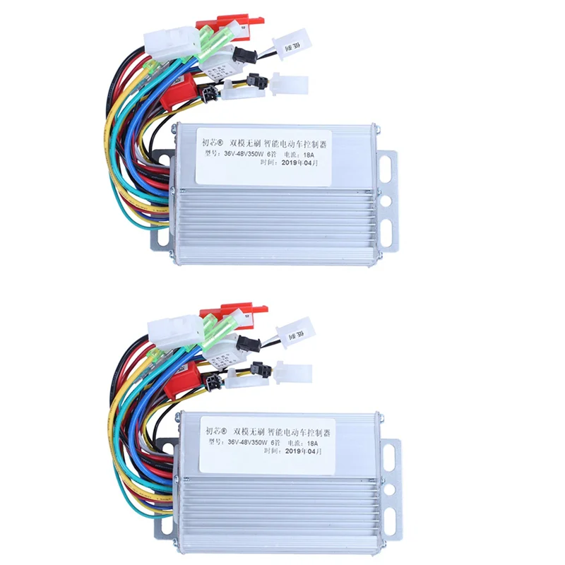 ABGR-2X Контроллер бесщеточного двигателя для электрического велосипеда 36/48 В 350 Вт для электрических скутеров Новый