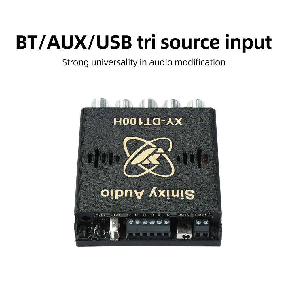 XY-DT100H 2.1-Kanal Bluetooth Digital-Verstärkerplatine Audio-Modul TWS Bass-Boost 50W+100W DC12-24V Stromversorgung für Heimaudio – Detail 6