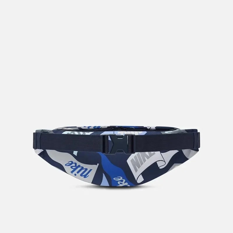 Nike Unisex Printed Messenger Fanny Pack for Men Women, Sports Cycling Daily Storage Waist Bag HJ8368-451