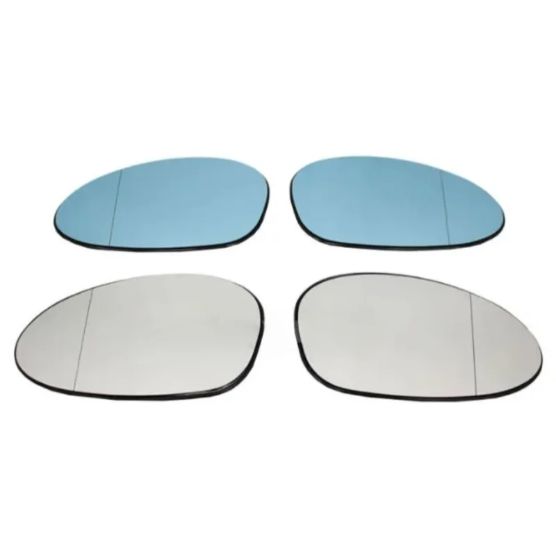 For BMW E90 E91 E92 E93 E80 E81 E87 2004-2009 Left & Right Side Mirror Glass White Blue Rearview Exterior