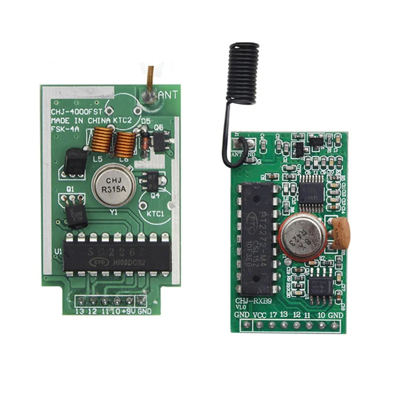 Wireless Communication 2262 2272 Transceiver With Long-Range Super Heterodyne L4/M4 Receiver