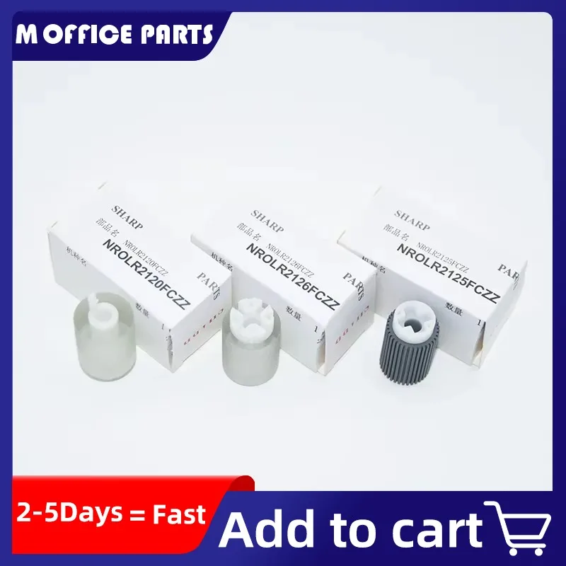 NROLR2120FCZZ NROLR2125FCZZ NROLR2126FCZZ Feed Separation Pickup Roller support for Sharp MX 2630 26503070 3150  3050 3060 3550