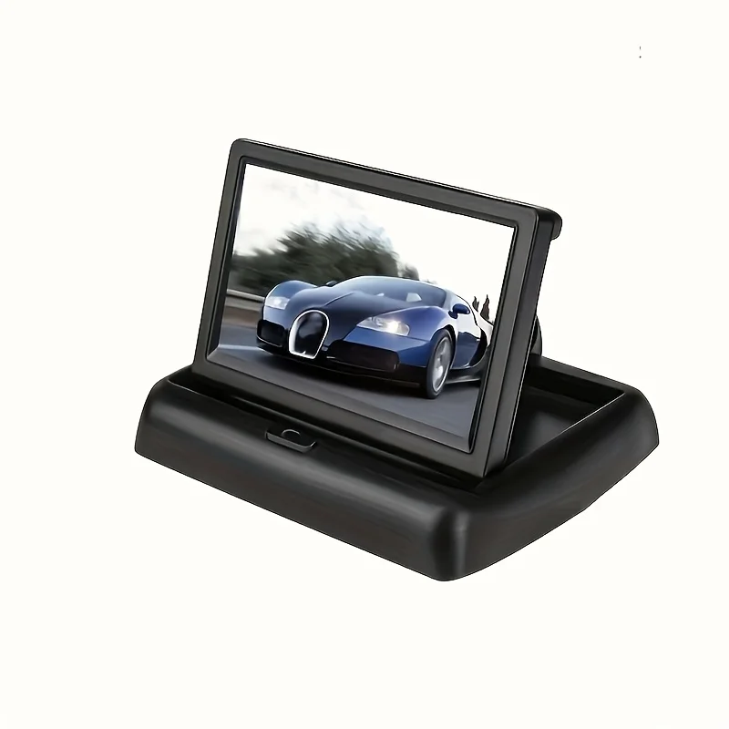 Easy to Install 4.3inch Led Night Vision Car Reversing Camera with Foldable Lcd Display - Enhance Rearview Safety