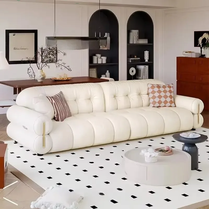 Waterproof Beige Electric Sofa 2 Seats Modern Indoor Designer Recliner Sofas Lazy Oversized Relax Divano Intelligente Furniture view 3