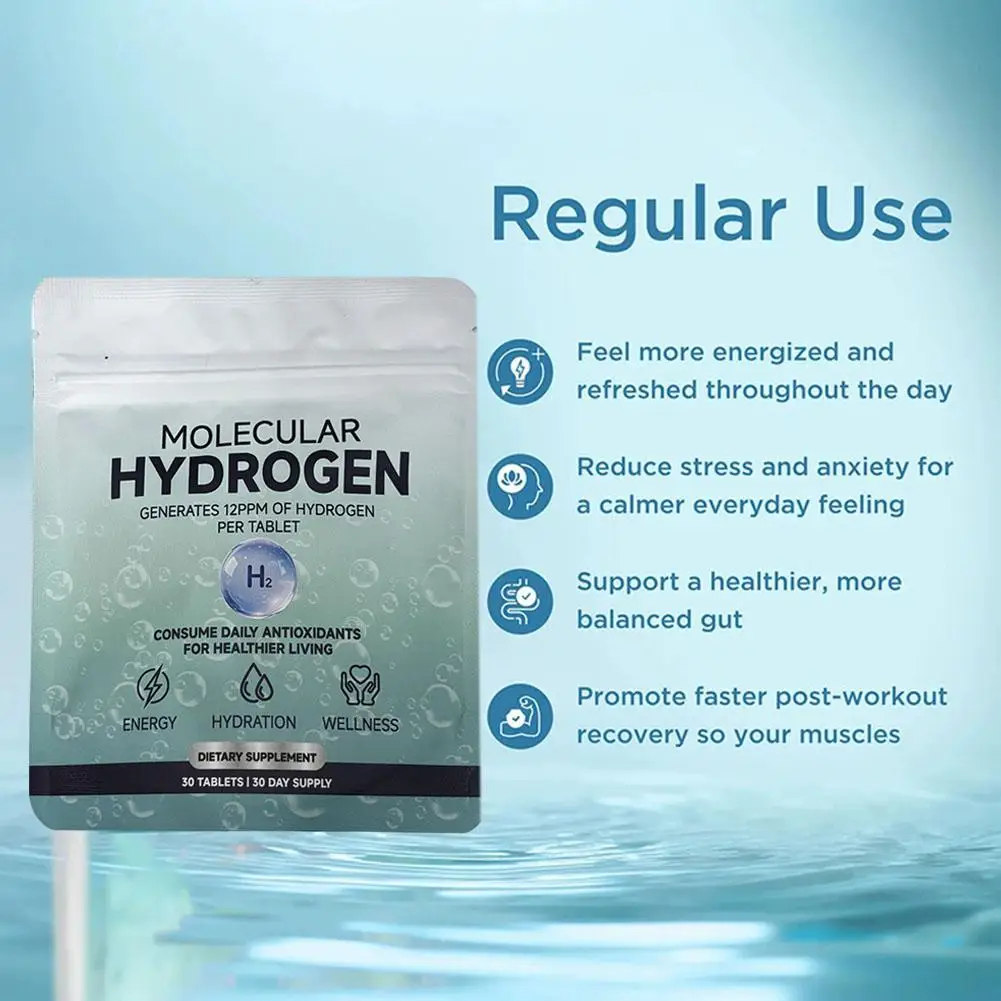 30-Piece Energy Weight Loss Hydrogen Water Tablets description 5