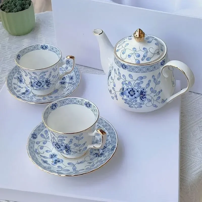 Japanese Blue and White Afternoon Tea Cup Saucers,Porcelain Coffeeware, Teaware, Bowl, Mugs, Dinner Plate, Dessert Tray, Kitchen