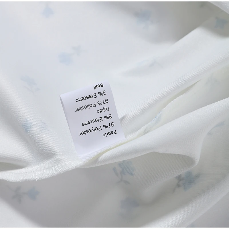 Elegant Printed Women's Dress Long Sleeve V-Neck Lady Mini Dresses With Waist-Tape 2026 Summer Chic Female Vacation Holiday Robe