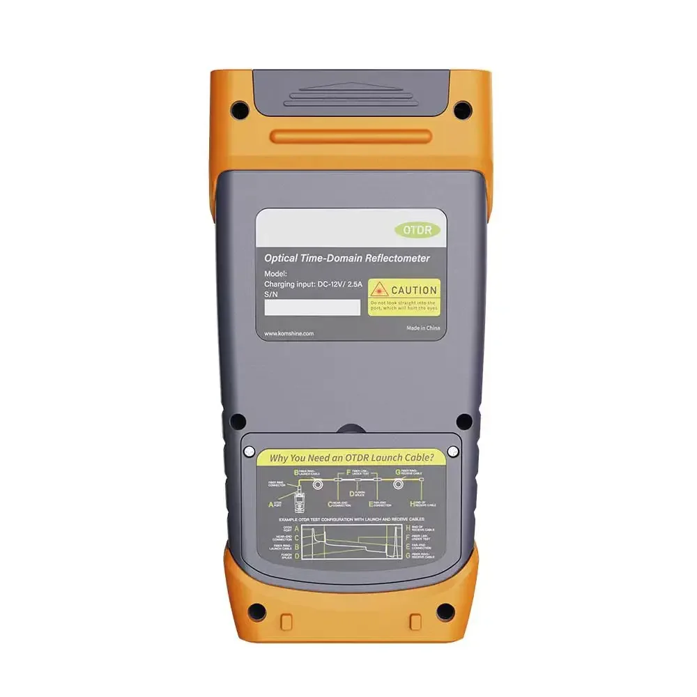 Probador de fibra óptica OTDR multifuncional pon QX55 6 en 1 con probador de 10mw VFL 800-1650 OPM SLS FIP y RJ45