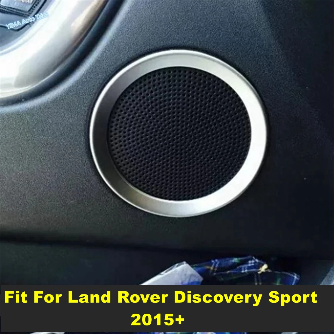 

ABS Car Door Stereo Speaker Audio Sound Loudspeaker Decor Cover Trim Fit For Land Rover Discovery Sport 2015 - 2019 Accessories