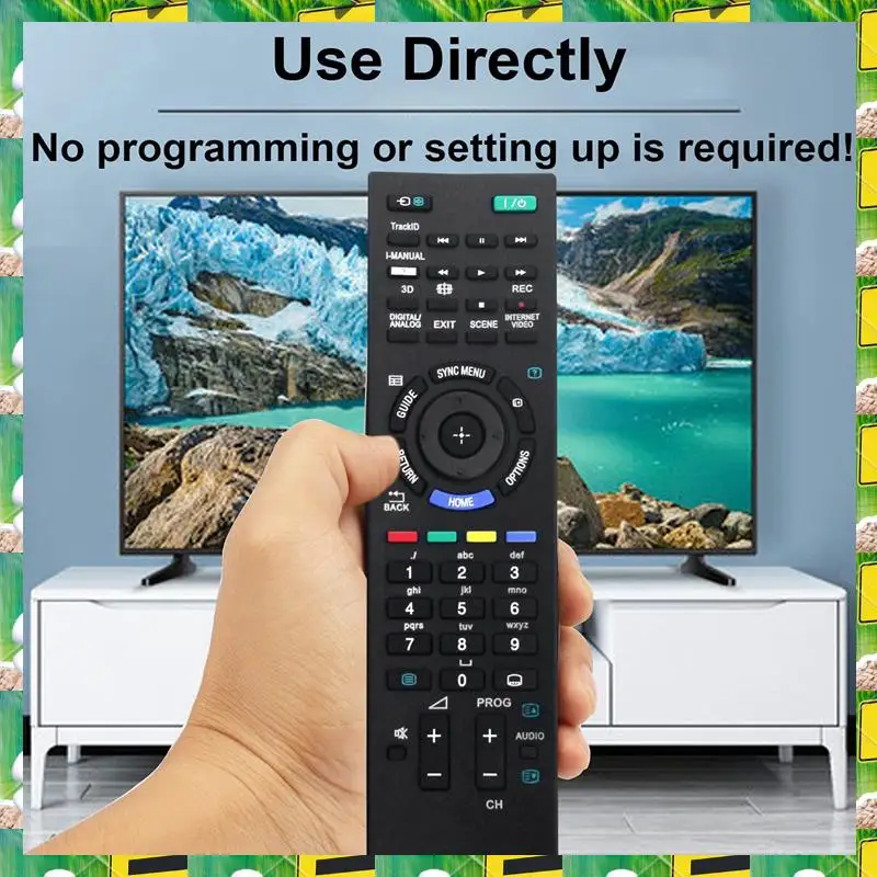 3C Electron RM-ED044 Fernbedienung ersetzt für SONY RM-ED044 RMED044 TV-Fernbedienung, langlebig, einfach zu bedienen, RM-ED044 Fernbedienung