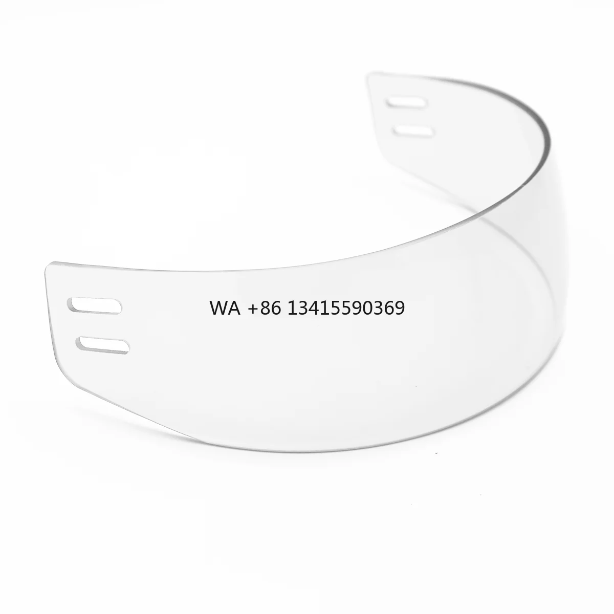 

Clear Ice Hockey Visor for Ice Hockey Helmet Anti-fog Anti-scratch Hockey Helmet Visor