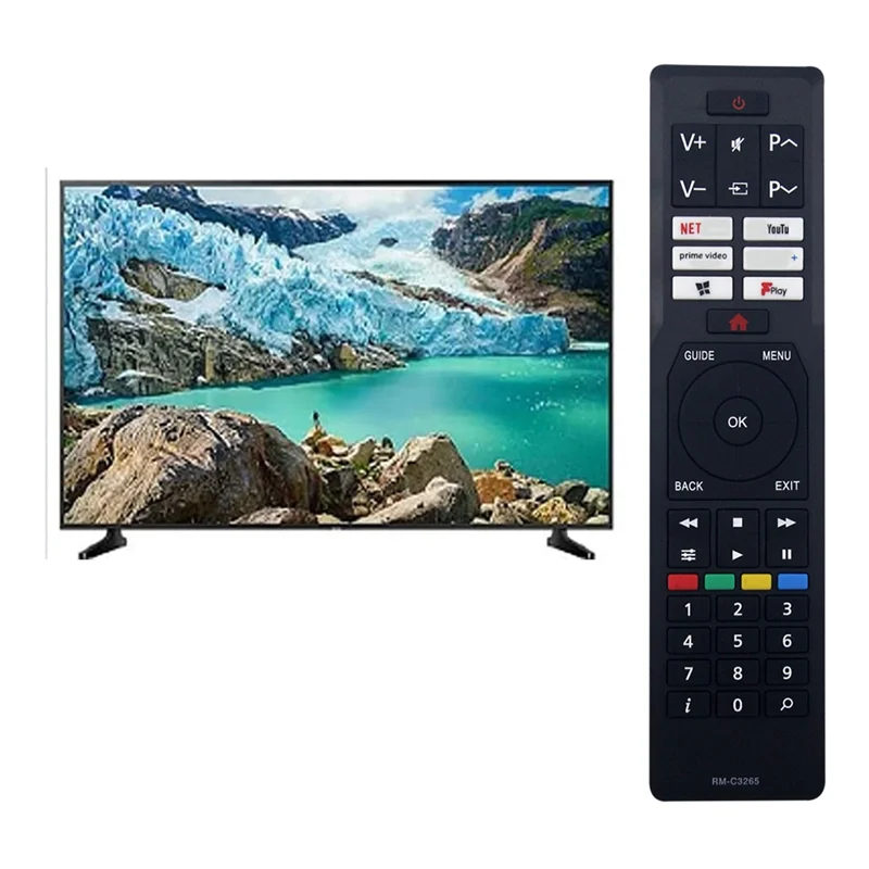 【B74A】Remplacer la télécommande RM-C3265 pour la télécommande TV LCD JVC RM-C3265