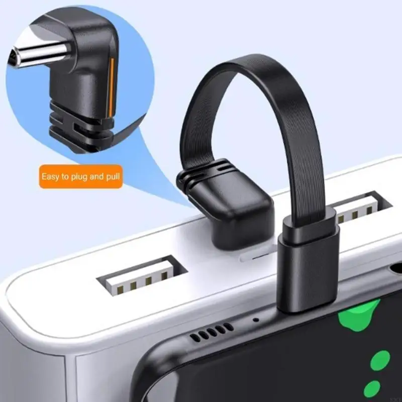 Câble polyvalent 65W Type C pour l'école voiture Utiliser 480 Mbps Données 83CF