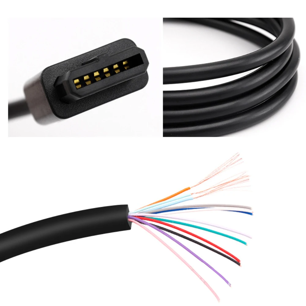 Kabel LinkRetro Video Audio 1.8M RGBS z 4 złączami BNC, kompatybilny z konsolami Nintendo N64, SFC, SNES, NGC, do monitorów CRT. — zdjęcie produktu 4