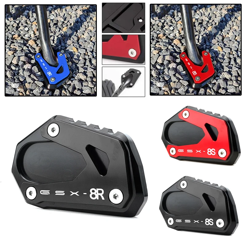 

For Suzuki GSX-8S GSX-8R GSX8S GSX8R GSX 8S 8R 2023 2024 2025 Motorcycle Accessories Side Stand Enlarge Extension Kickstand