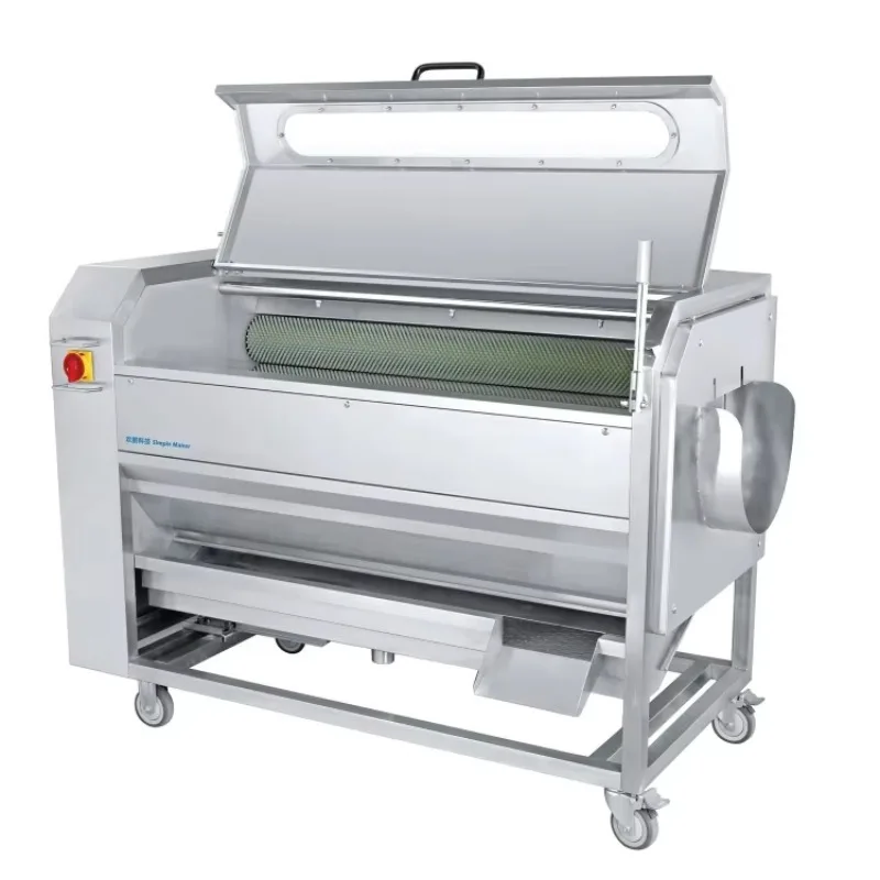 Commercial Automatic Onion Peeling Machine Stainless Steel Cassava Manioc Potato Peeler Machine