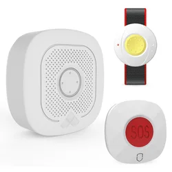 Tuya APP SOS Emergency Button elder Fall Down Detector For Home Security Alarm System