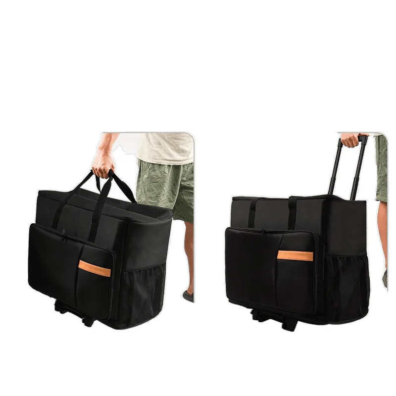 Desktop computer host storage bag 32-inch display screen moving bag luggage removable