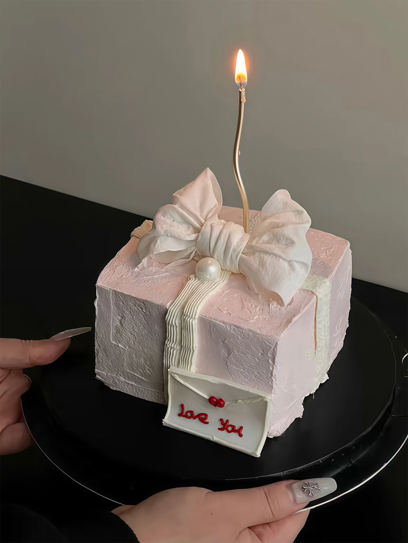 6 pieces per set - Curved candles, birthday party supplies - Cake decoration candles, party decorations, birthday candles