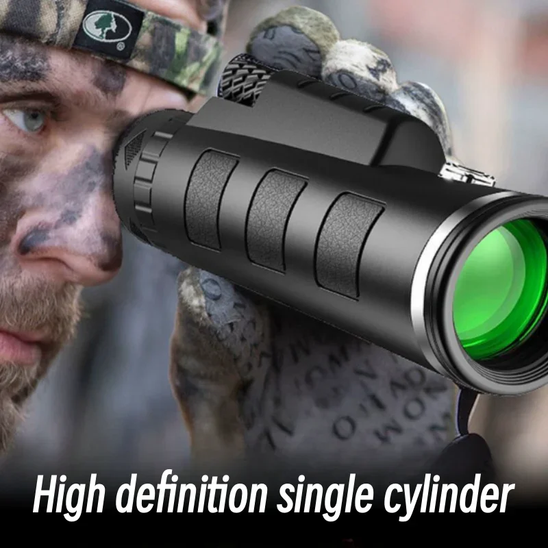 

Портативный монокулярный телескоп с ночным видением 40x60 зум HD мощный бинокулярный телескоп для дистанционной охоты