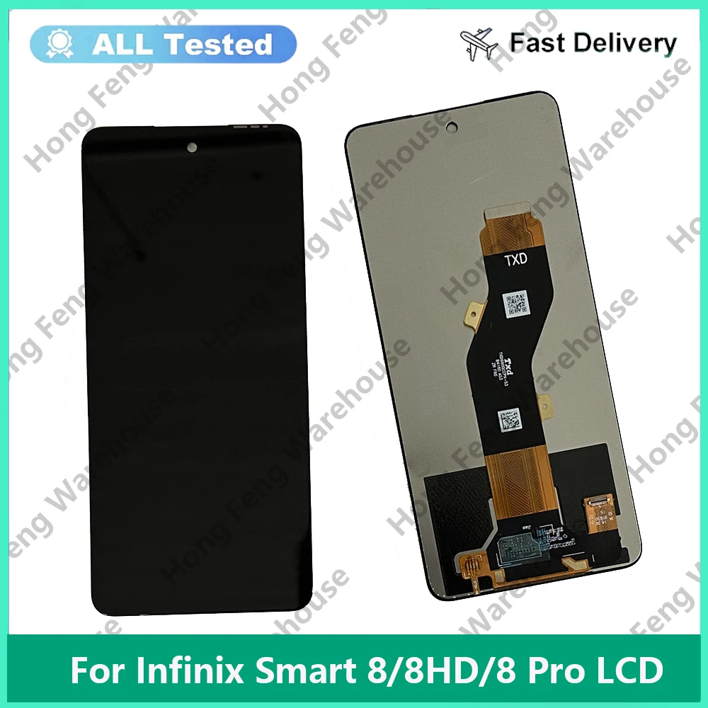 

For Infinix Smart 8 Pro X6525B LCD Screen Display Touch Screen Assembly X6525 Infinix Smart 8 Plus Smart 8HD LCD Parts