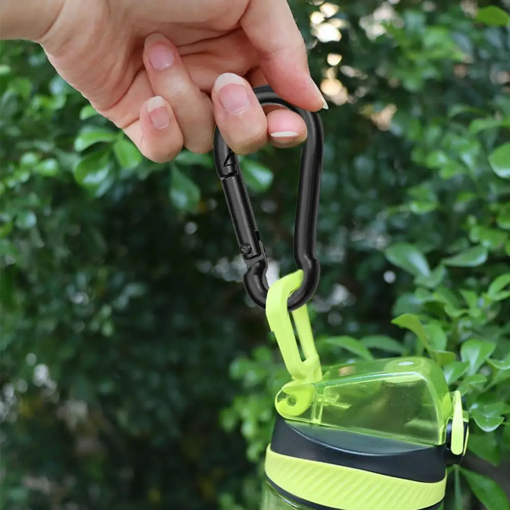 Lightweight Carabiner Clips Reliable Multipurpose Useful Heavy-Duty Quick Link Carabiner Rope Connectors image 3