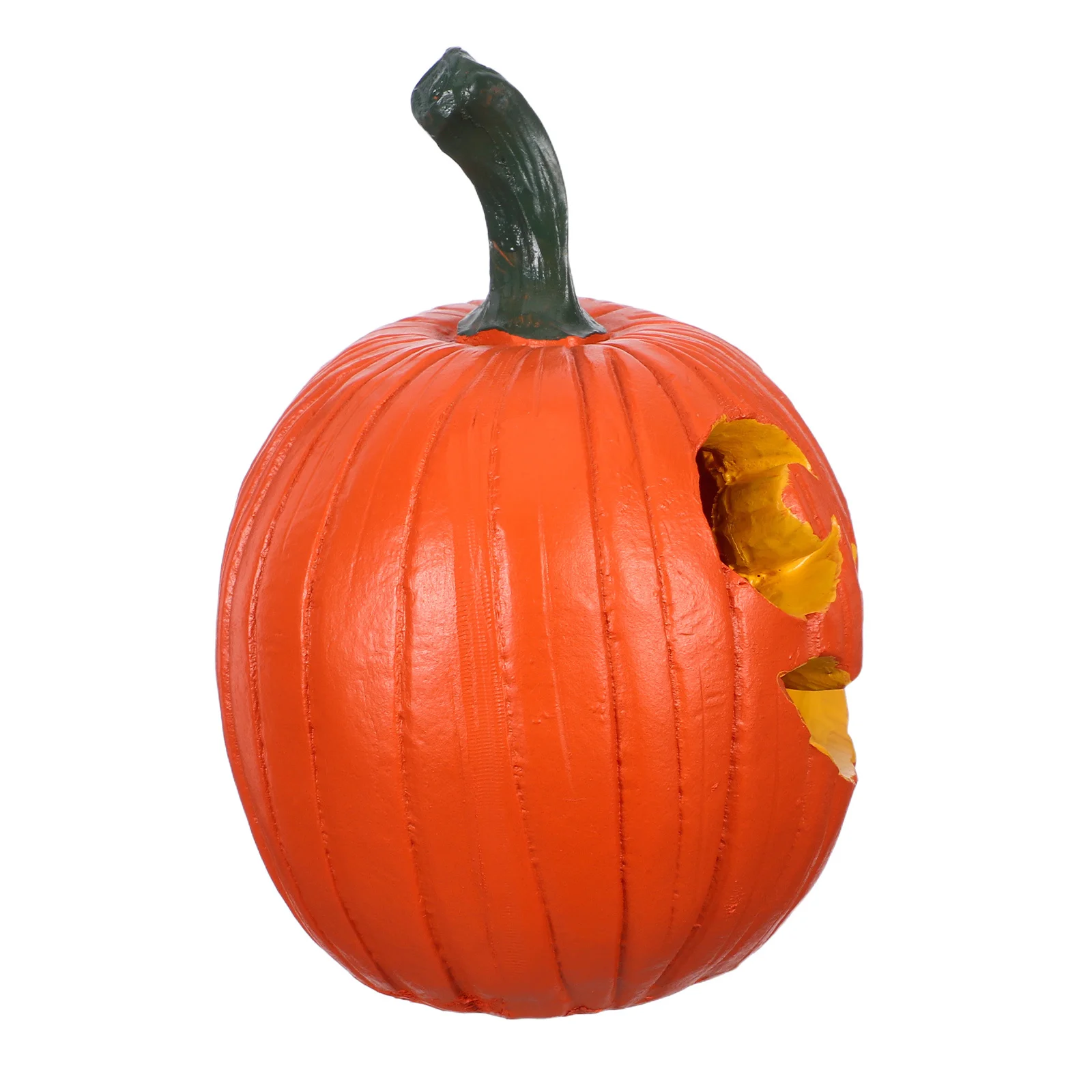

Resin Pumpkin Statue Jack O Lantern Halloween Decoration For Harvest Party Home Office Tabletop Decor