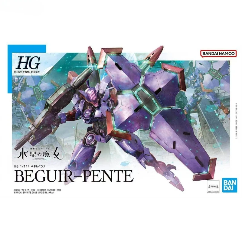

BANDAI Gundam Original Box Сборная игрушка HG1/144 Ведьма Меркурия TWFM 12 CEK-077 Номер судьи. Подарок из коллекции 5-й моделей