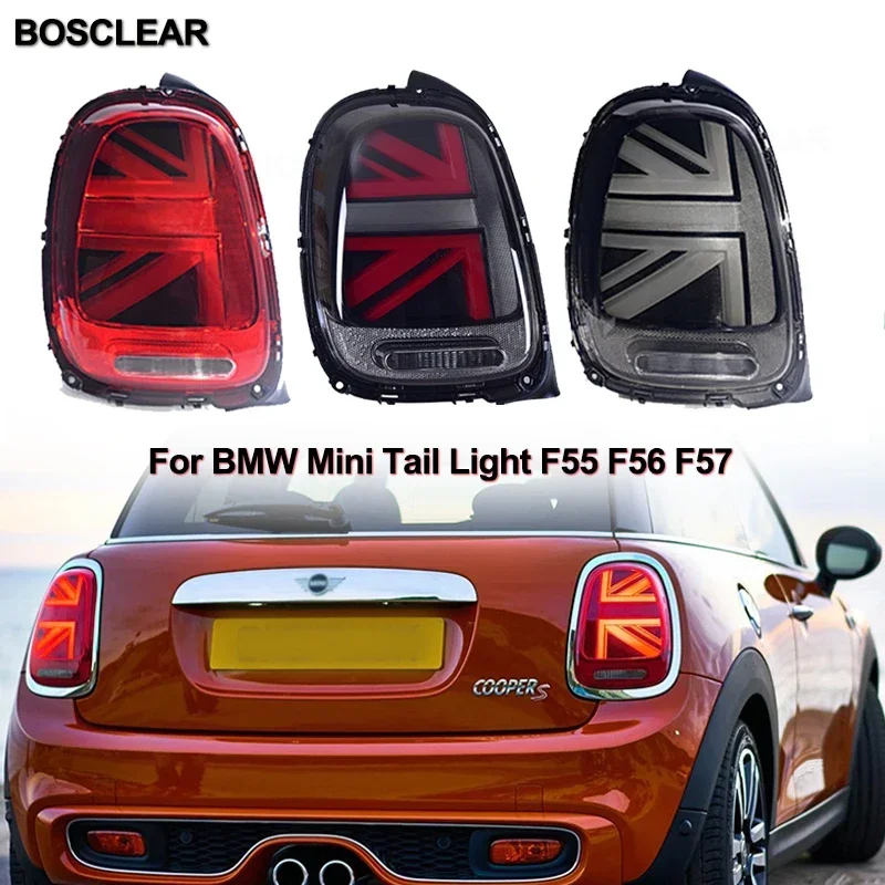 

2pcs LED taillight 2014 15 16 17-2018 for F55 F56 F57 tail lights for BMW mini F55 F56 F57 cooper LED rear lamp tail LED lamp