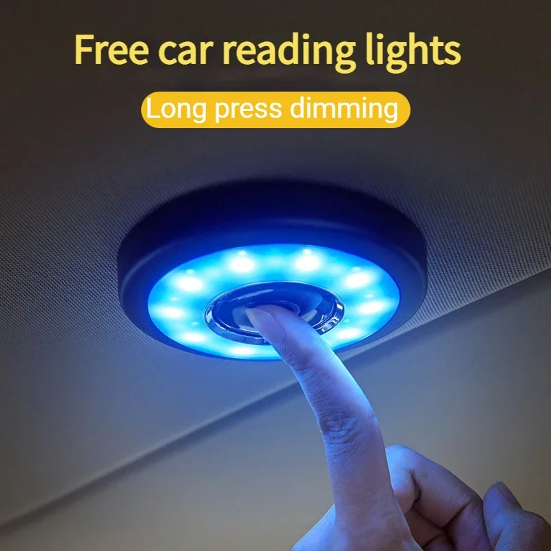 

Car Reading Lights Led Interior Lighting Ambient Lights Front and Rear Car Ceiling Lights Trunk Car Dome Headlamp