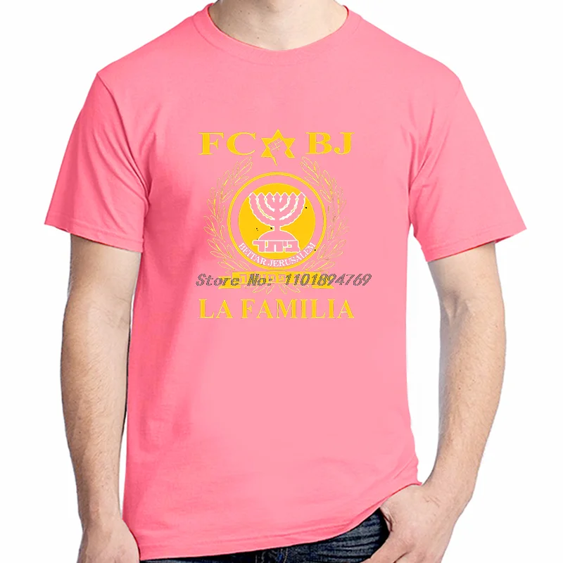 La Familia Beitar Shirt Soccers Men Fashion Cotton T-Shirt Jerusalem Men's Short Sleeve T-Shirt Summer Tees Tops Men's Clothing