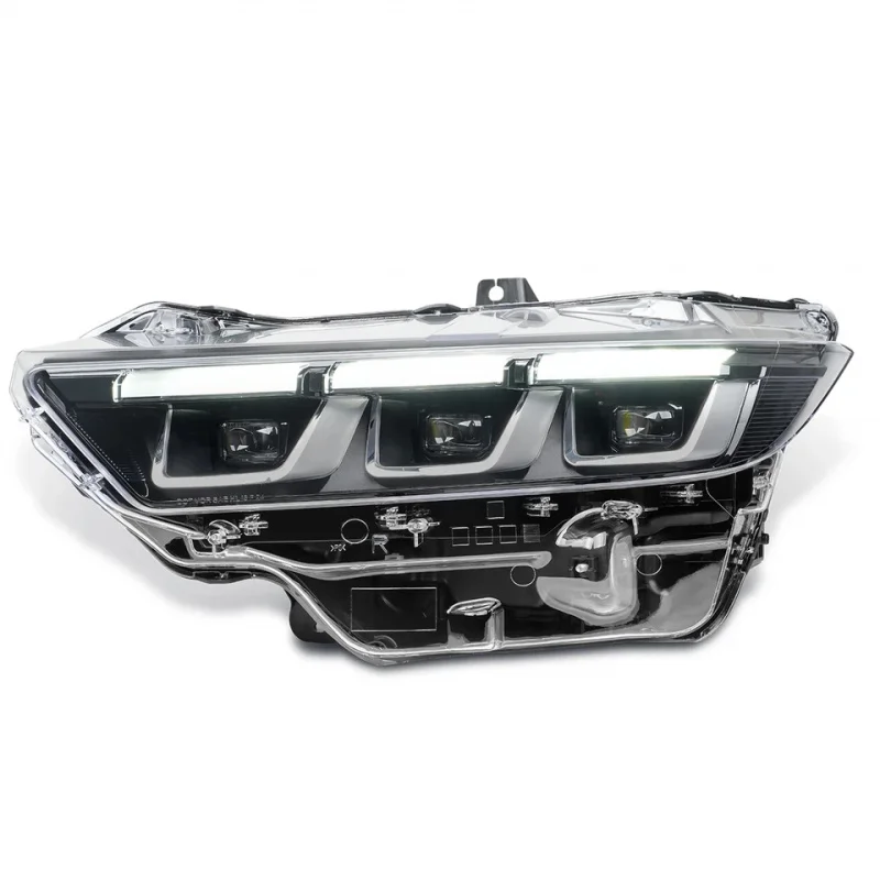 

Suitable Auto Parts Lighting Replacement for 2024 Ford Mustang Full LED Chrome Headlight PR3B13008 PR3B13006