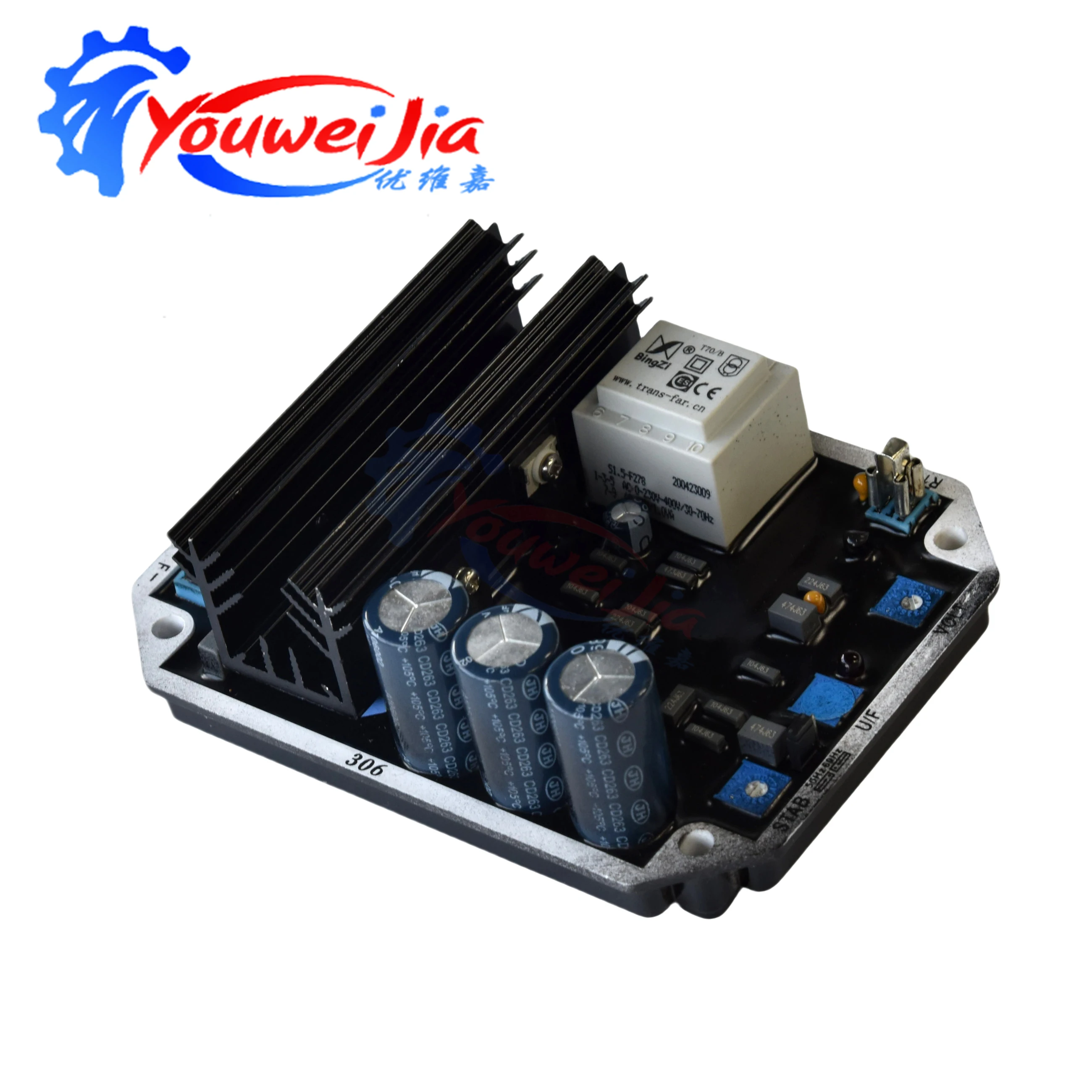 

KF306A Marine Brushless Generator AVR Voltage Regulator Stabilizer Plate Essential Parts And Accessories for Generator Set