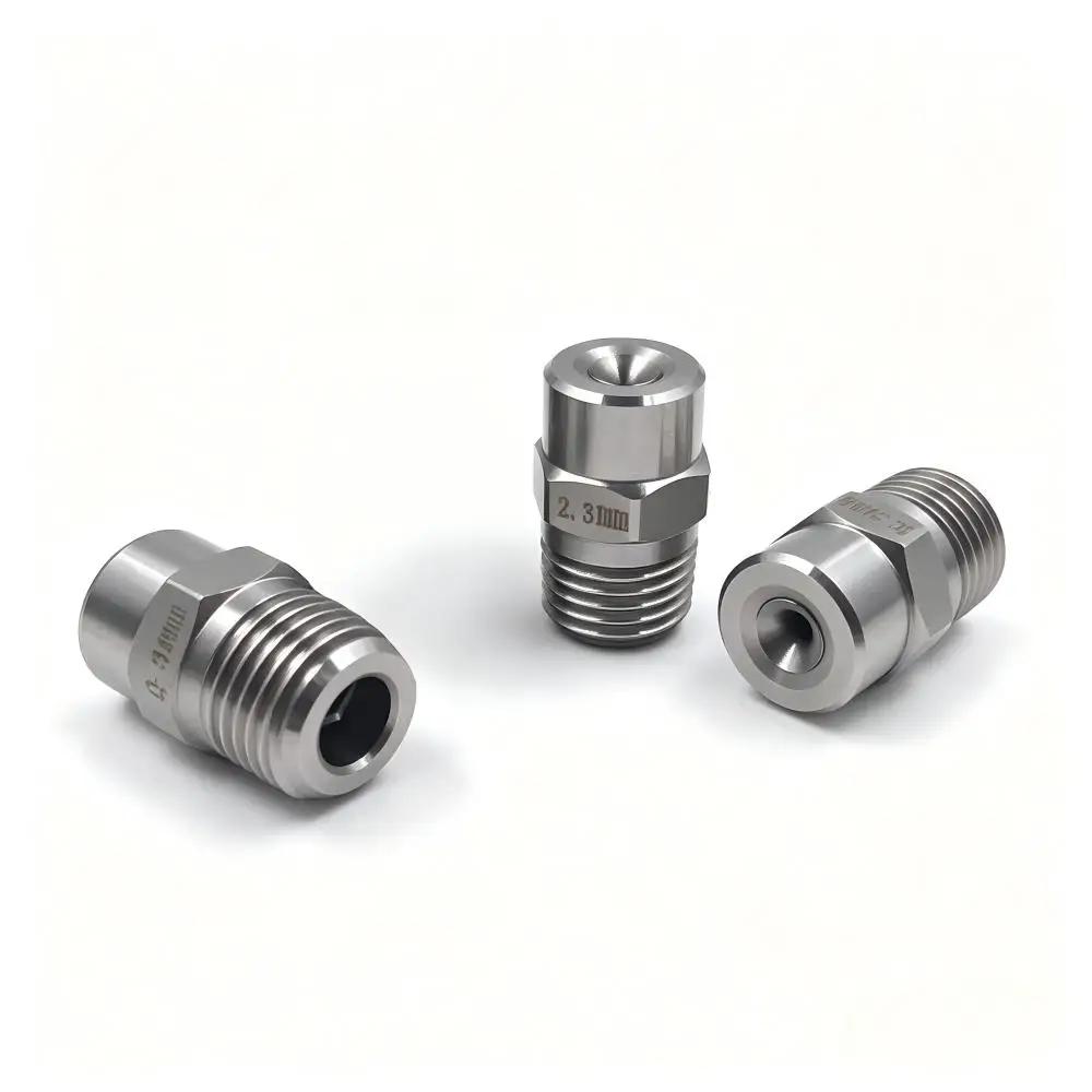 5PCS  Premium BBW Wide Angle Full Cone Spray Nozzle 1/8 1/4 Inch BSPT SS304 for Equipment Washing Industrial Cooling Application