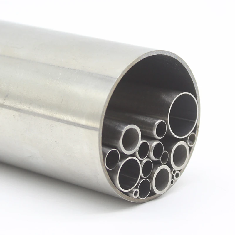316 Stainless Steel Hollow Tube Straight Pipe Capillary Round CNC Metal OD 2-19mm