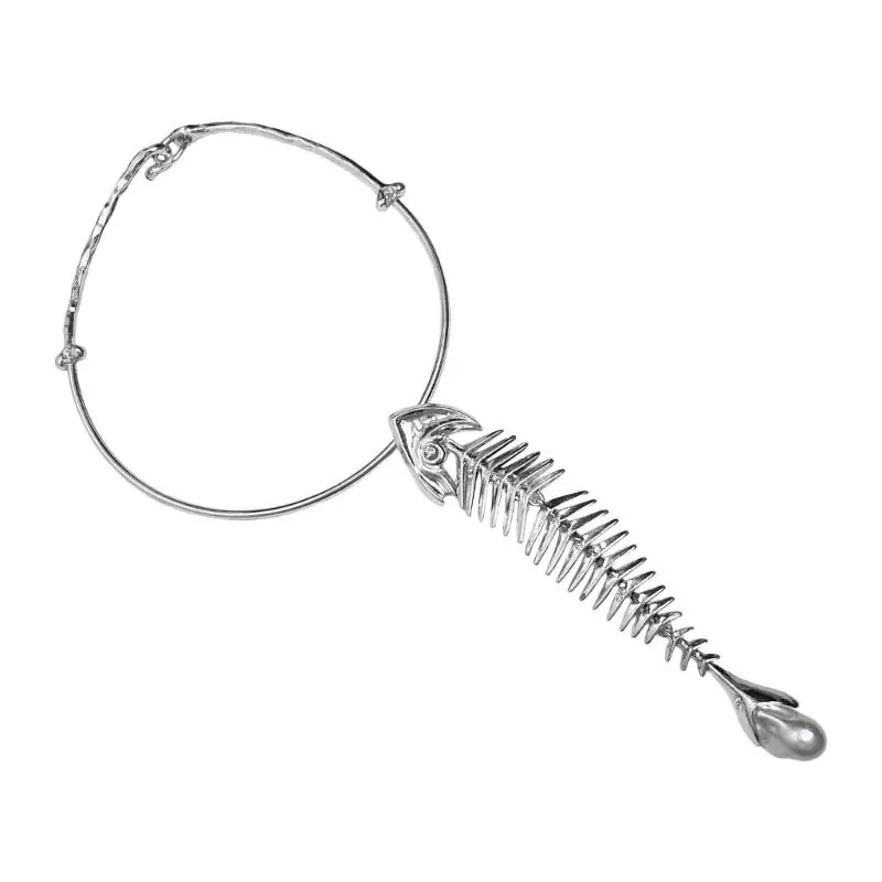31BB Alloy Necklace for Trendy Outfit Enhancement