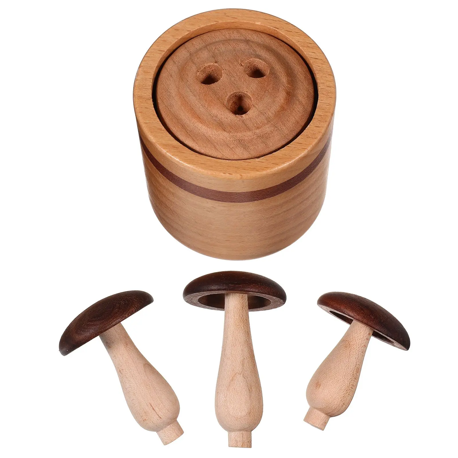 

Essential Oil Diffuser Wooden Mushroom Aromatherapy Home Decor Mini Diffusers for Essential Oils Small Wooden Gifts
