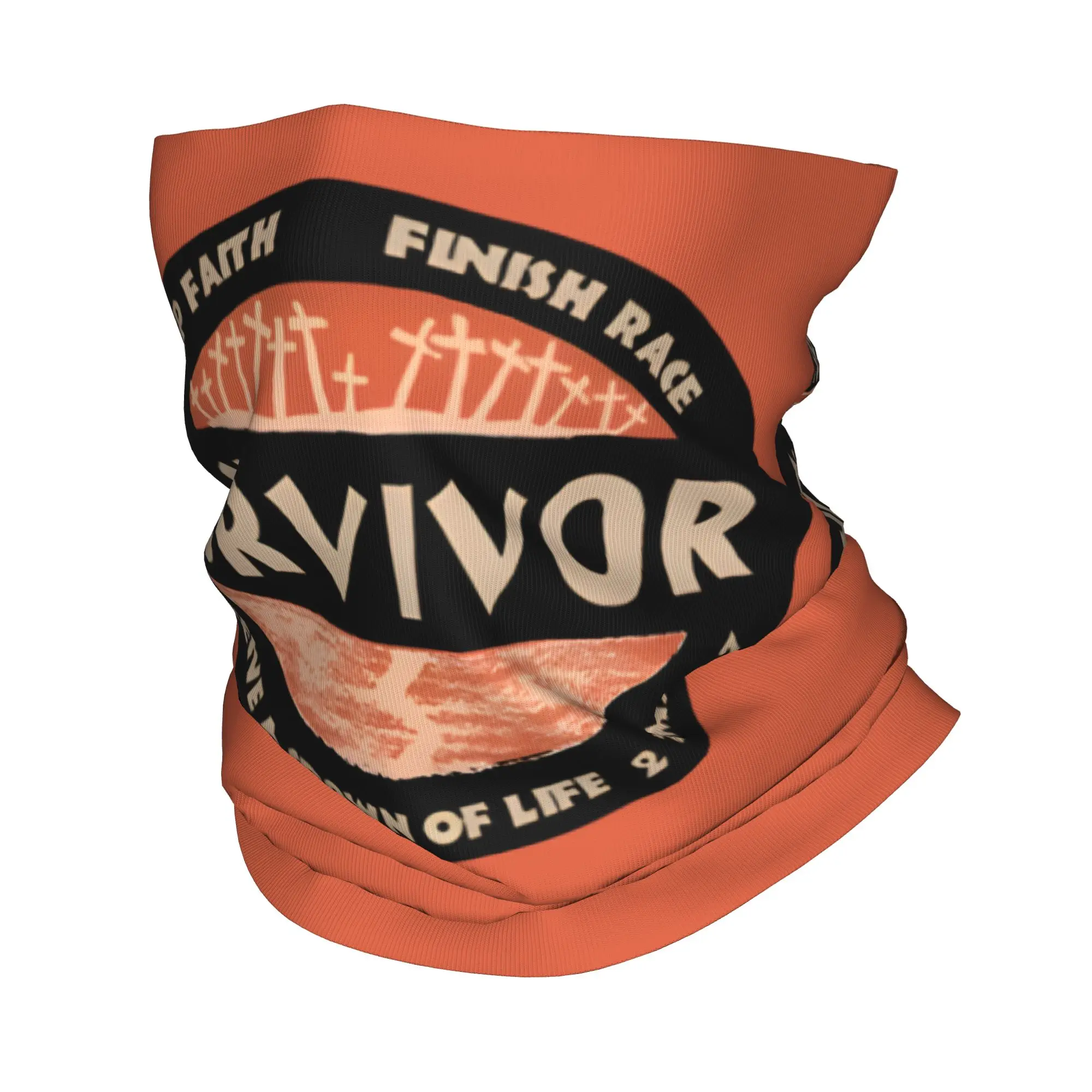 Custom S-Survivors Bandana Winter Neck Warmer Men Windproof 