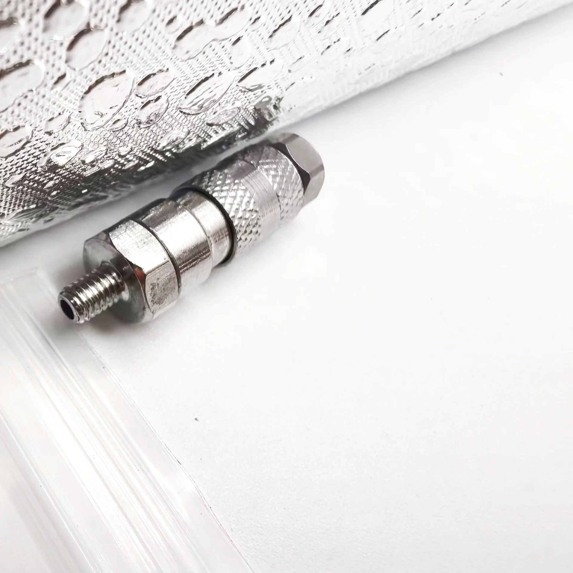 RC 1/14 LESU Metall-Schnellverschluss-Adapter für Hydraulik 2x1mm/ 2,5x1,5mm Ersatzteile für SCANIA LKW DIY-Teile – Detail 5