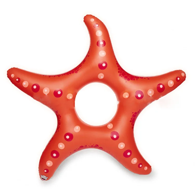 Swimming Pool Floats Children's and adult swimming rings Pool party Custom inflatable starfish swimming rings