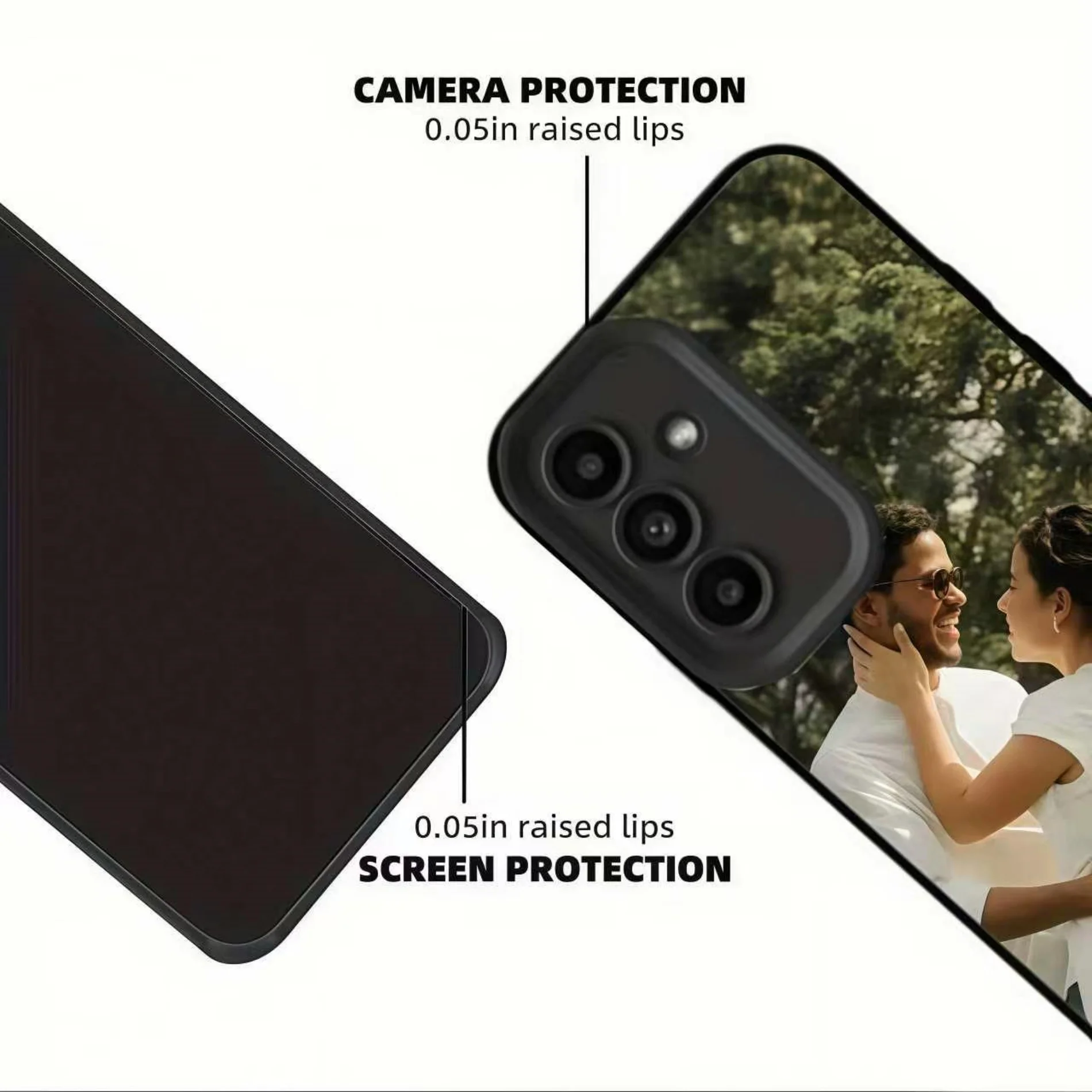 Shockproof Frosted Case For Samsung Galaxy S26 S25 S24 S23 S22 S21 S20 Ultra Plus FE  DIY Customized Lawn Wedding Photo Cover
