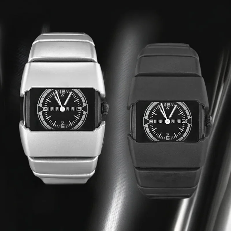 Nouvelle mode à la mode Cool montre pour hommes et femmes Style créatif Alien Design Quartz à la mode mâle femme Style exercice montre