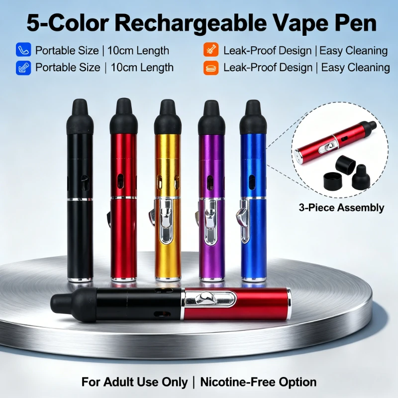 

Scratch-Resistant Mini Aromatherapy Lighter - Multifunctional Metal Pipe with Volcanic Stone, Durable Portable Smoking Accessory