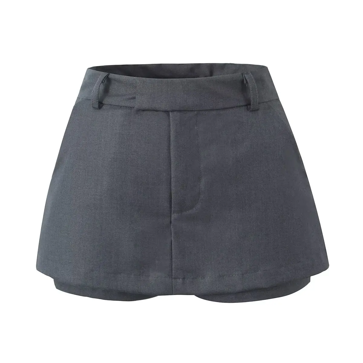 Spring New Arrival JNLEAOG Women\'s Fashion Casual Versatile  Two-Piece Suit Skirt Street Style High Waist A-Line Skirt